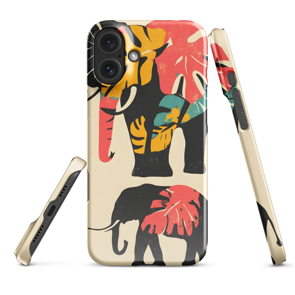 Tropical Elegance: The Elephant's Dance