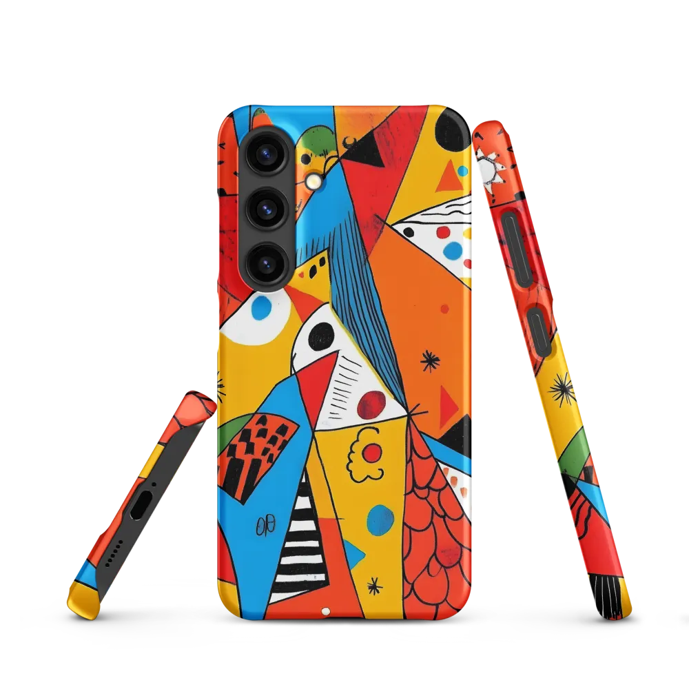 Geometric Playground: A Colorful Journey Through Abstract Landscapes