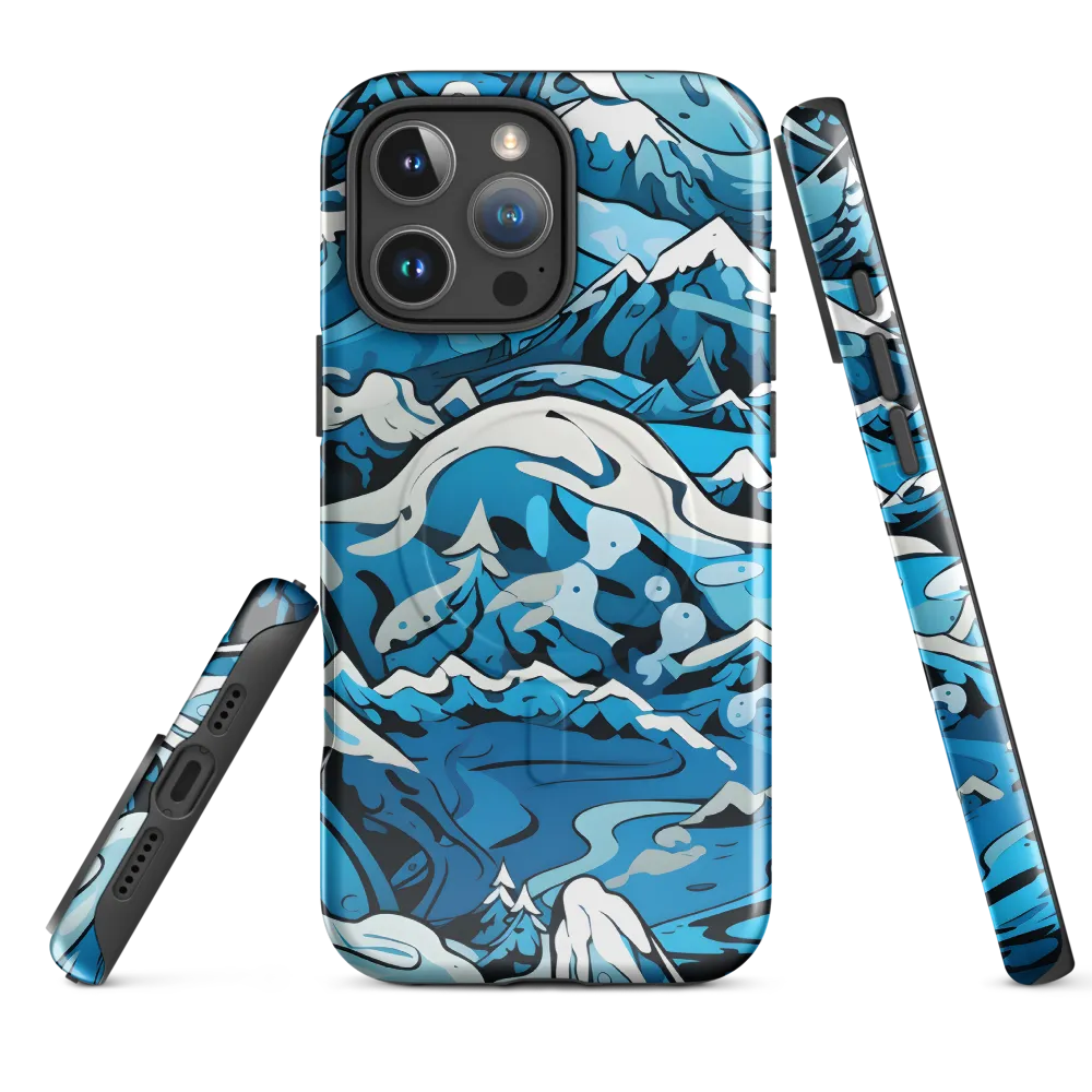 Frozen Harmony: A Blue Mountain Odyssey