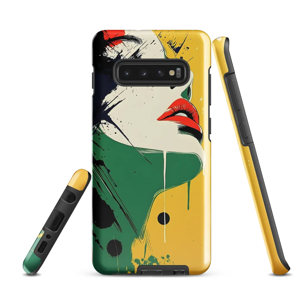 Bold Reflections: A Pop Art Portrait | Phone Case |  S10 Plus | Tough Case | Glossy