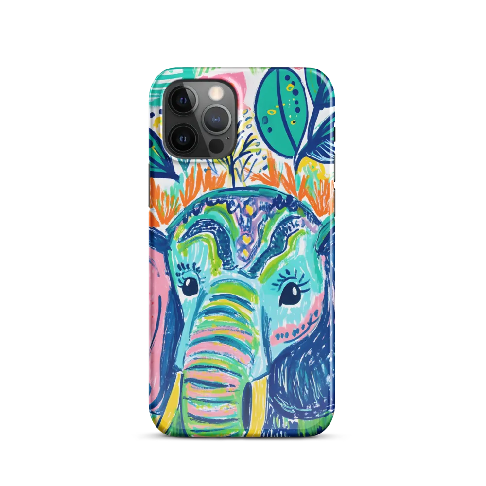 Whimsical Elephant Portrait