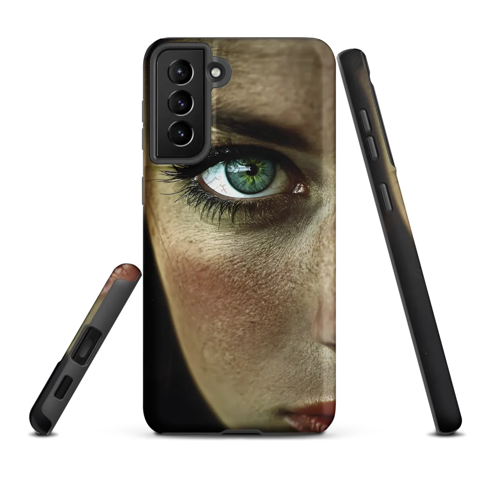 Eye of Intensity | Phone Case |  S21 Plus | Tough Case | Matte