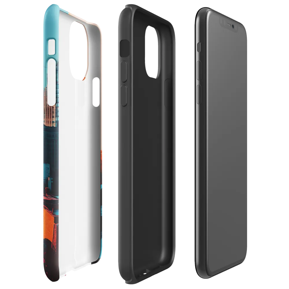 Urban Fusion: A Symphony of Color | Phone Case |  11 Pro Max | Tough Case | Glossy