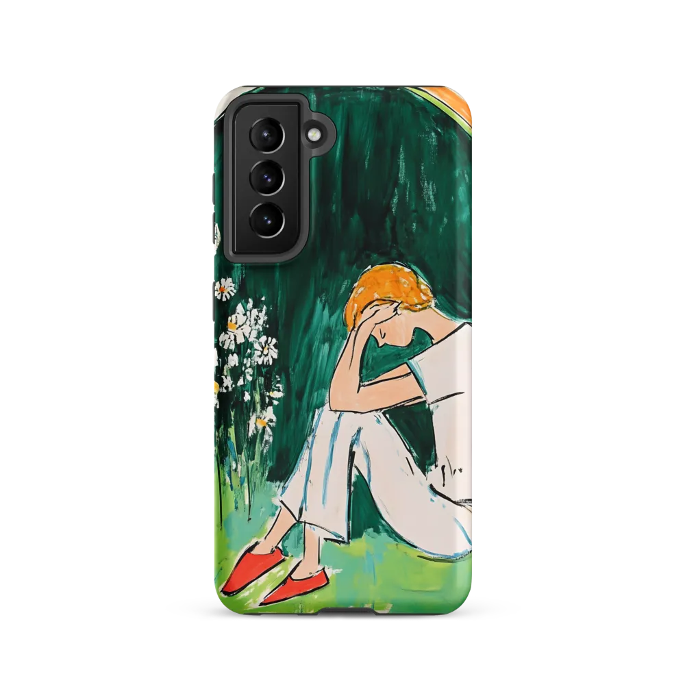 Silent Sorrow | Phone Case |  S21 | Tough Case | Matte