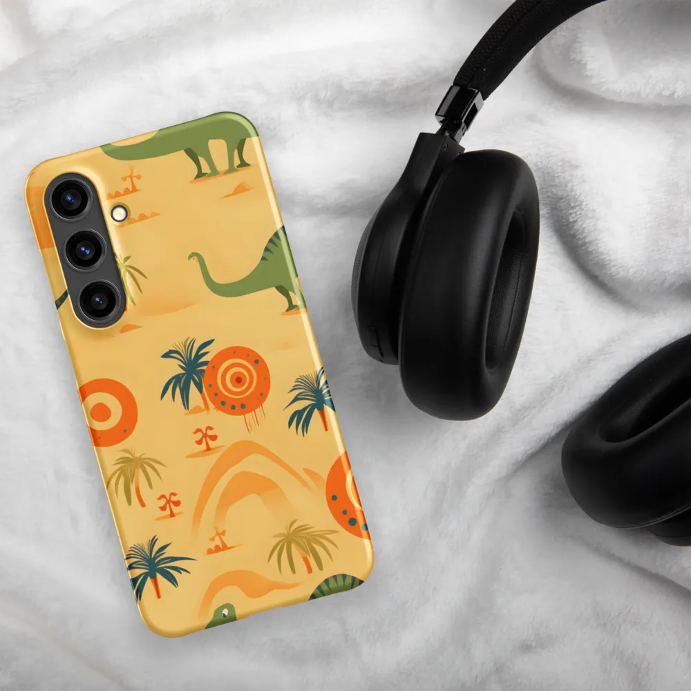 Prehistoric Playtime | Phone Case |  S24 Plus | Snap Case | Matte