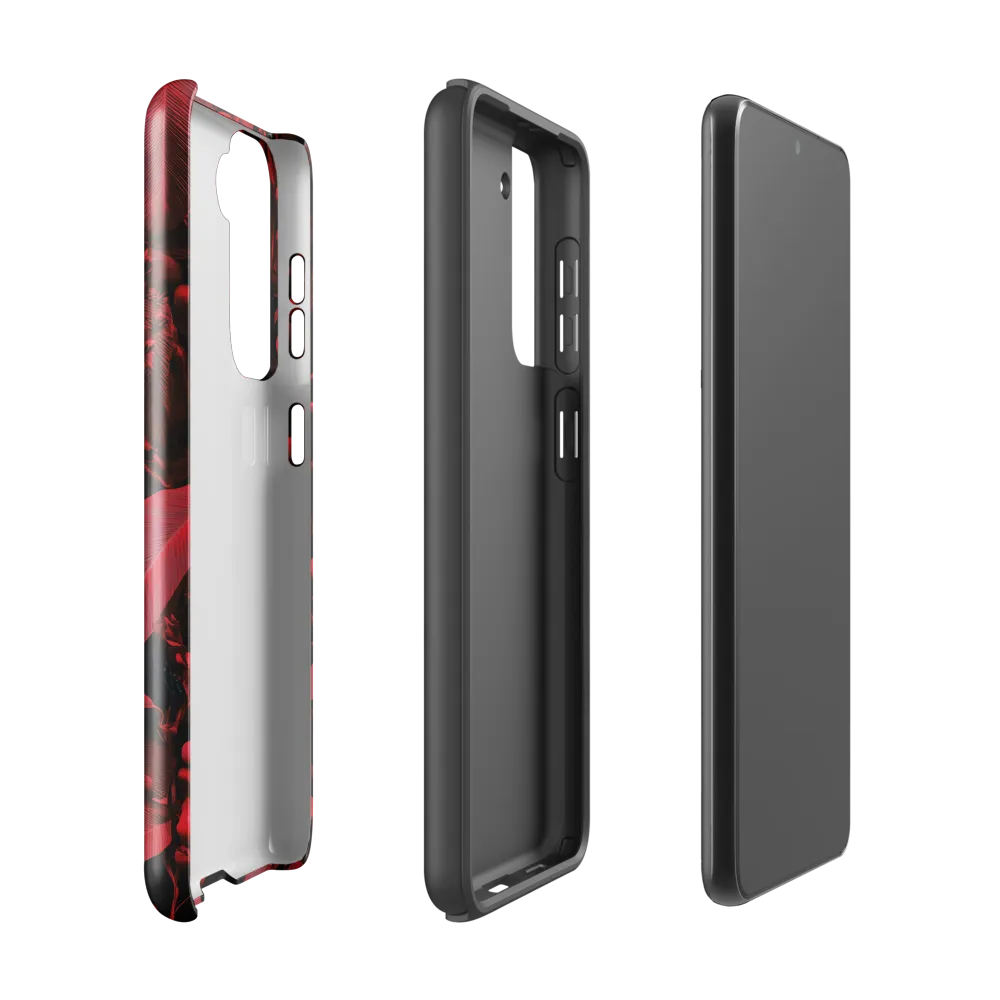 Mystique in Red | Phone Case |  S21 | Tough Case | Glossy