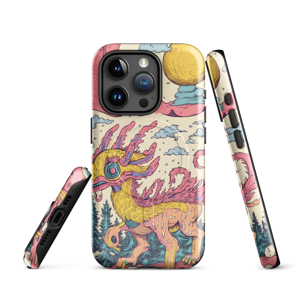 The Whimsical Beast | Phone Case |  15 Pro | MagSafe® Tough Case | Glossy