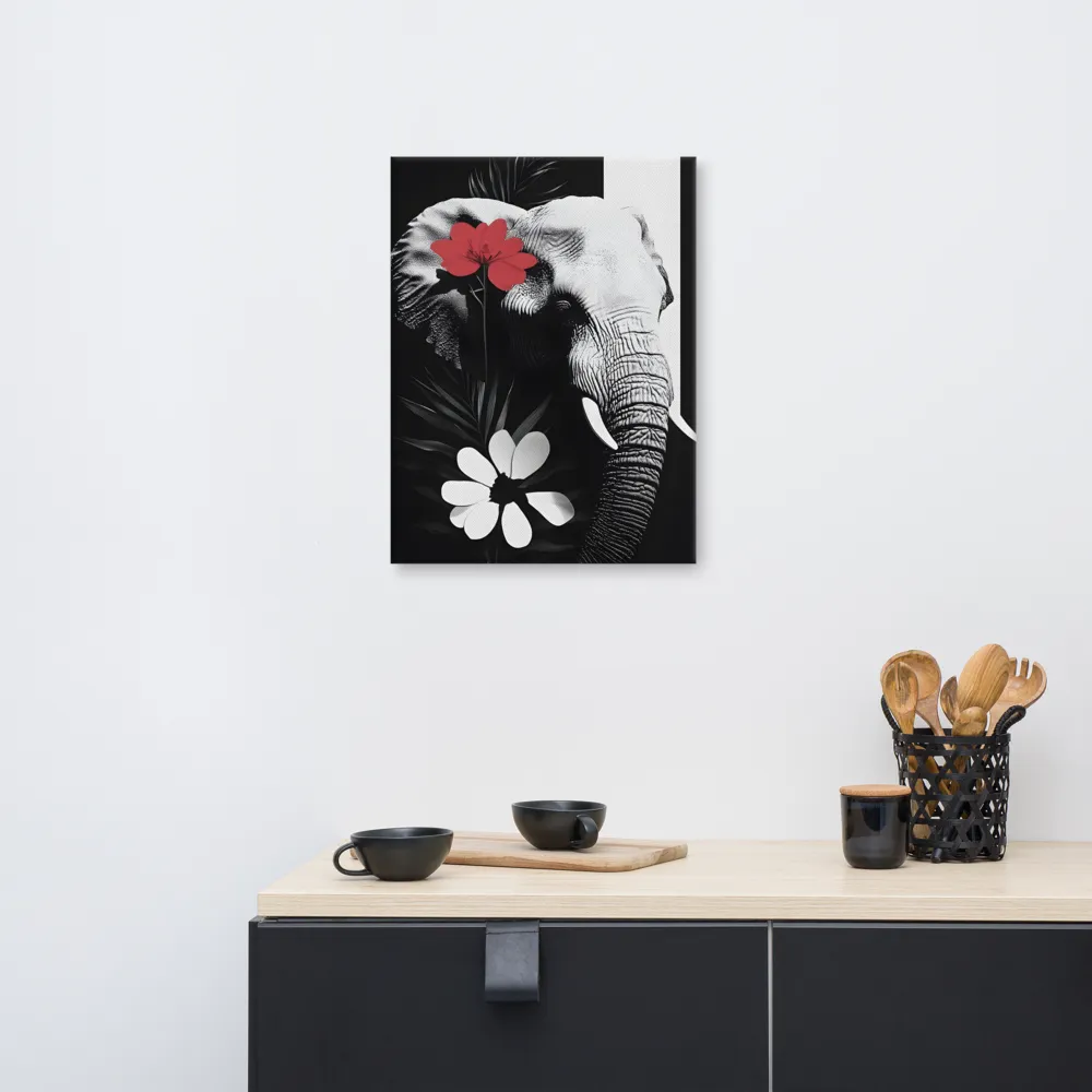 Elephant Harmony | Canvas | 18″×24″