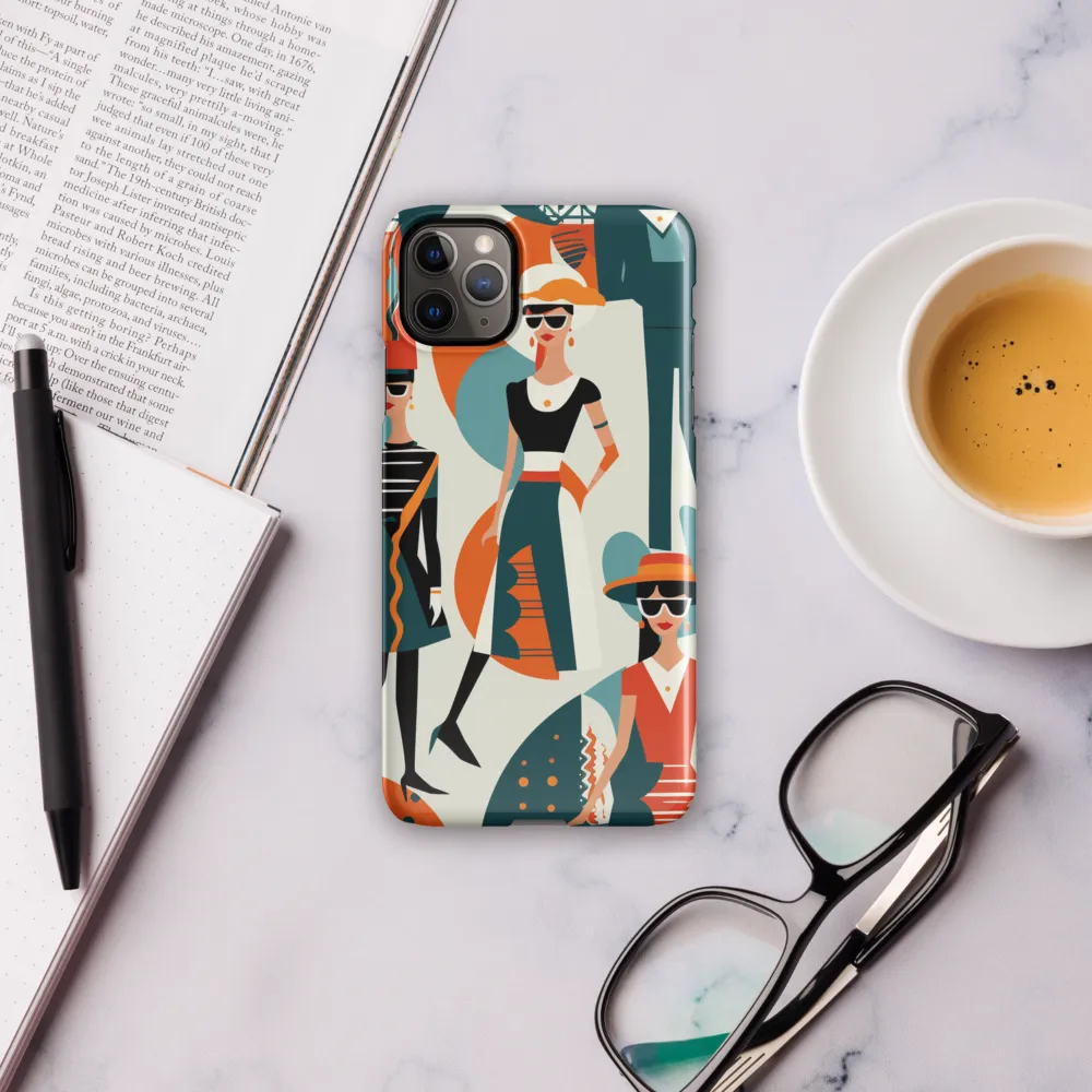 Chic Figures in Pop Art | Phone Case |  11 Pro Max | Snap Case | Glossy