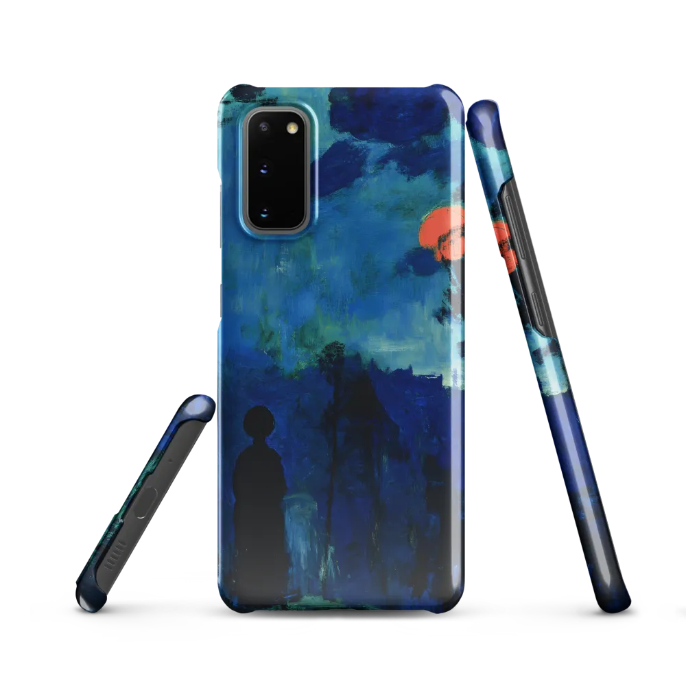 Solitude in Blue | Phone Case |  S20 | Snap Case | Glossy