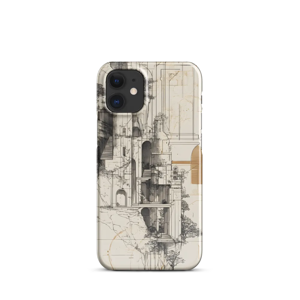 Ethereal Architectures | Phone Case |  12 Mini | Snap Case | Glossy