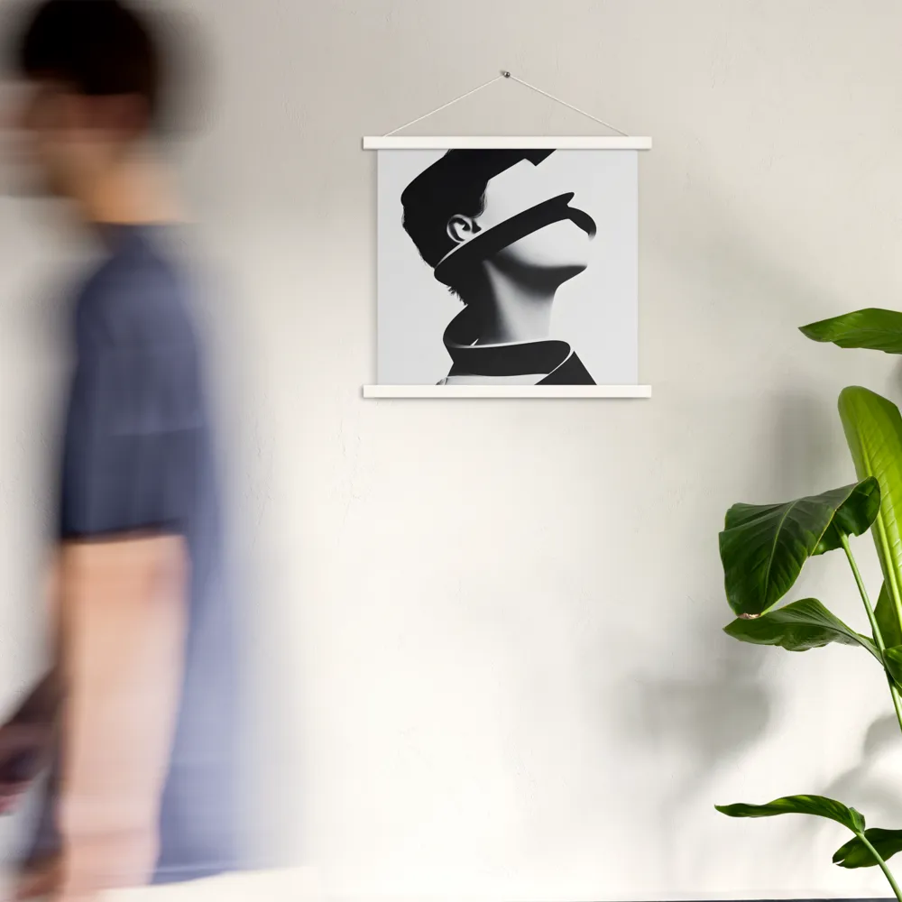Entwined Identity | Poster With White Wood Hanger | 18″×18″
