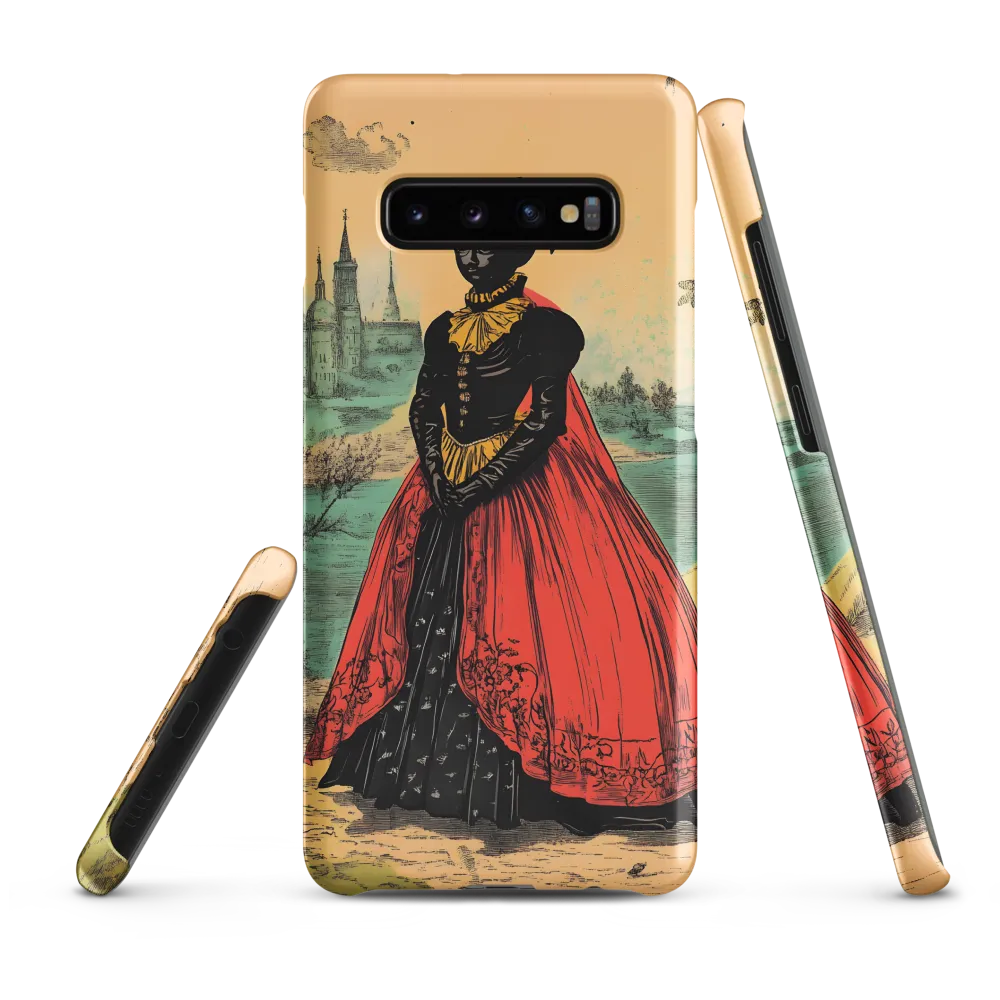 Elegance in Red and Gold