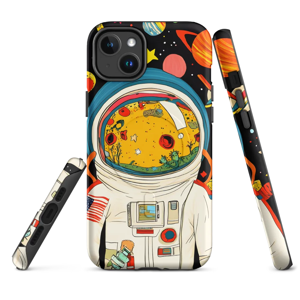 Cosmic Curiosity: Journey Within the Helmet