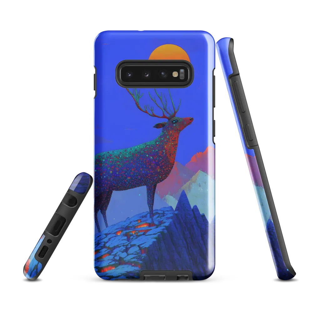 Ethereal Majesty of the Stag | Phone Case |  S10 Plus | Tough Case | Glossy