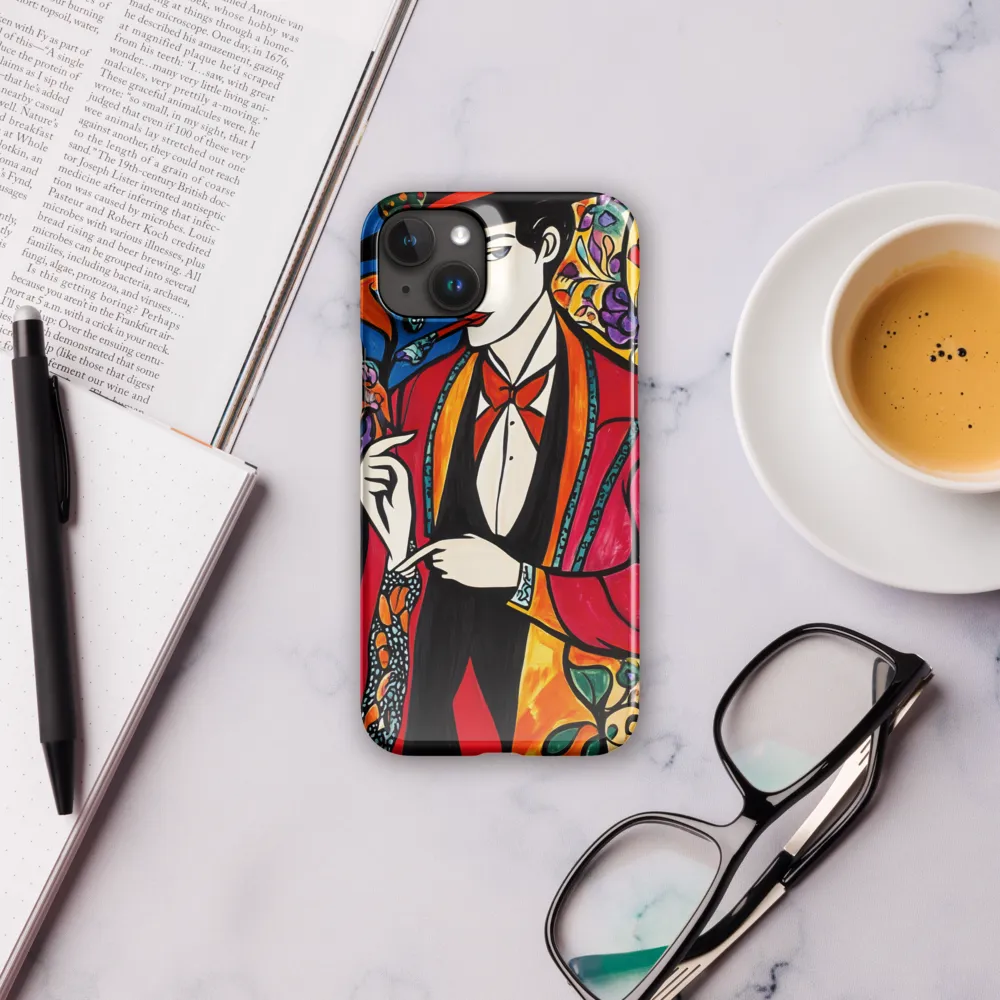 Elegance in Color | Phone Case |  15 Plus | Snap Case | Glossy