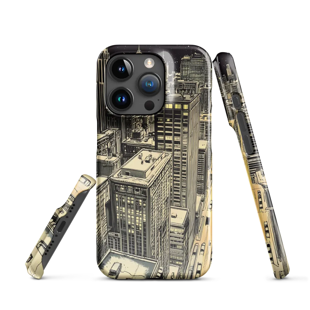 Nostalgia of the City at Night | Phone Case |  15 Pro | Snap Case | Glossy