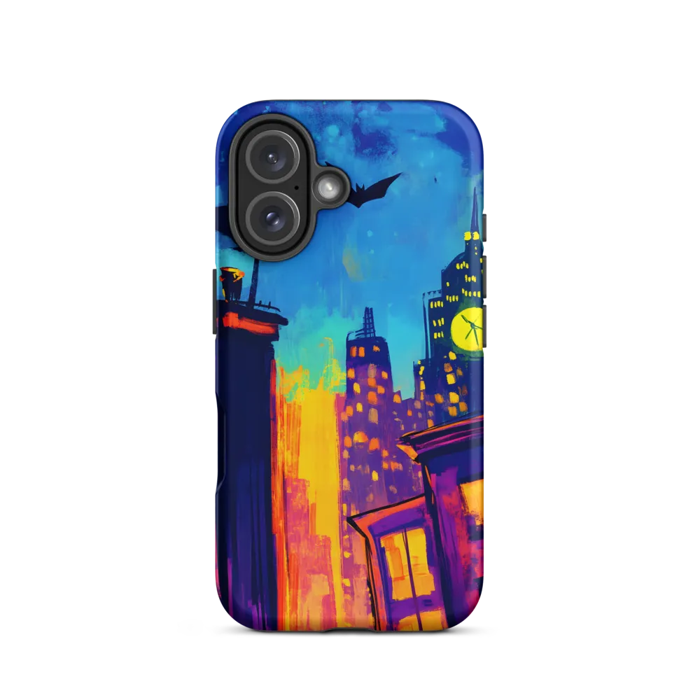 Urban Twilight: The Watchful Owl | Phone Case |  16 | Tough Case | Matte