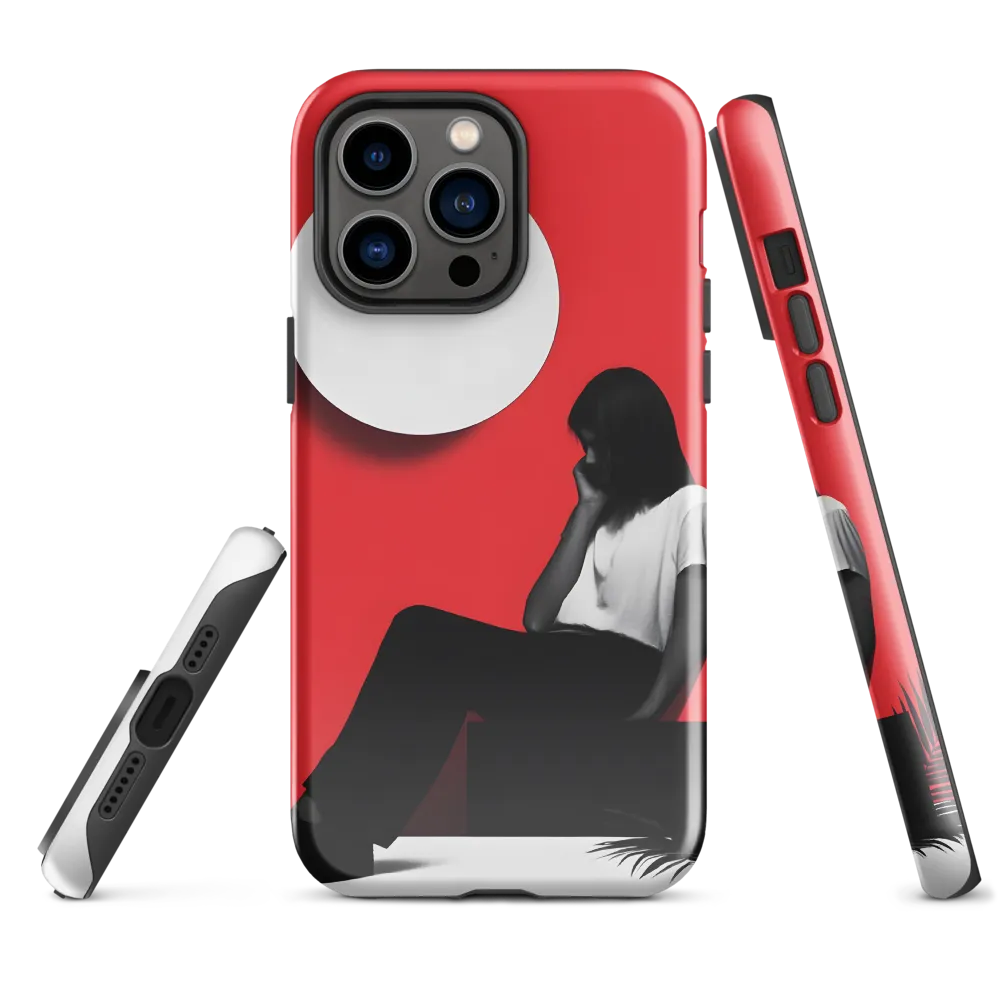 Contemplation in Red
