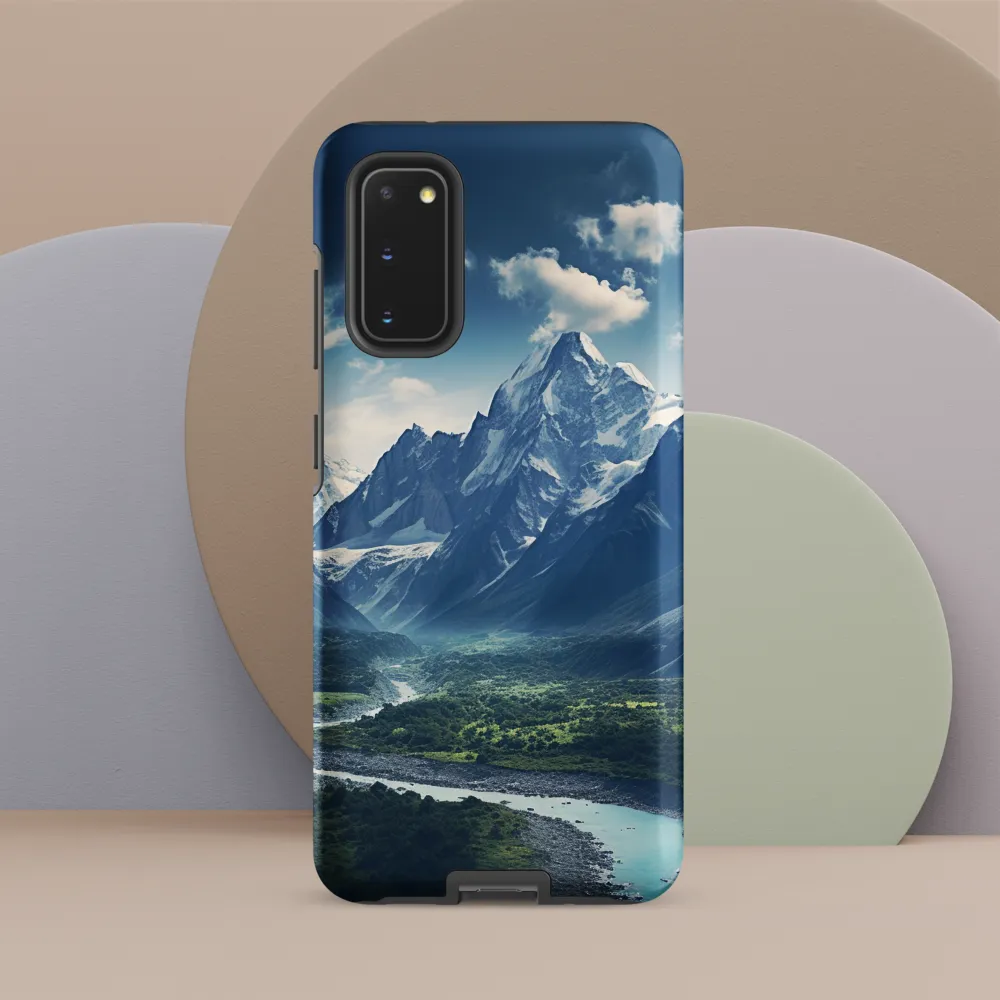 Majestic Serenity: A Landscape of Mountains and Rivers