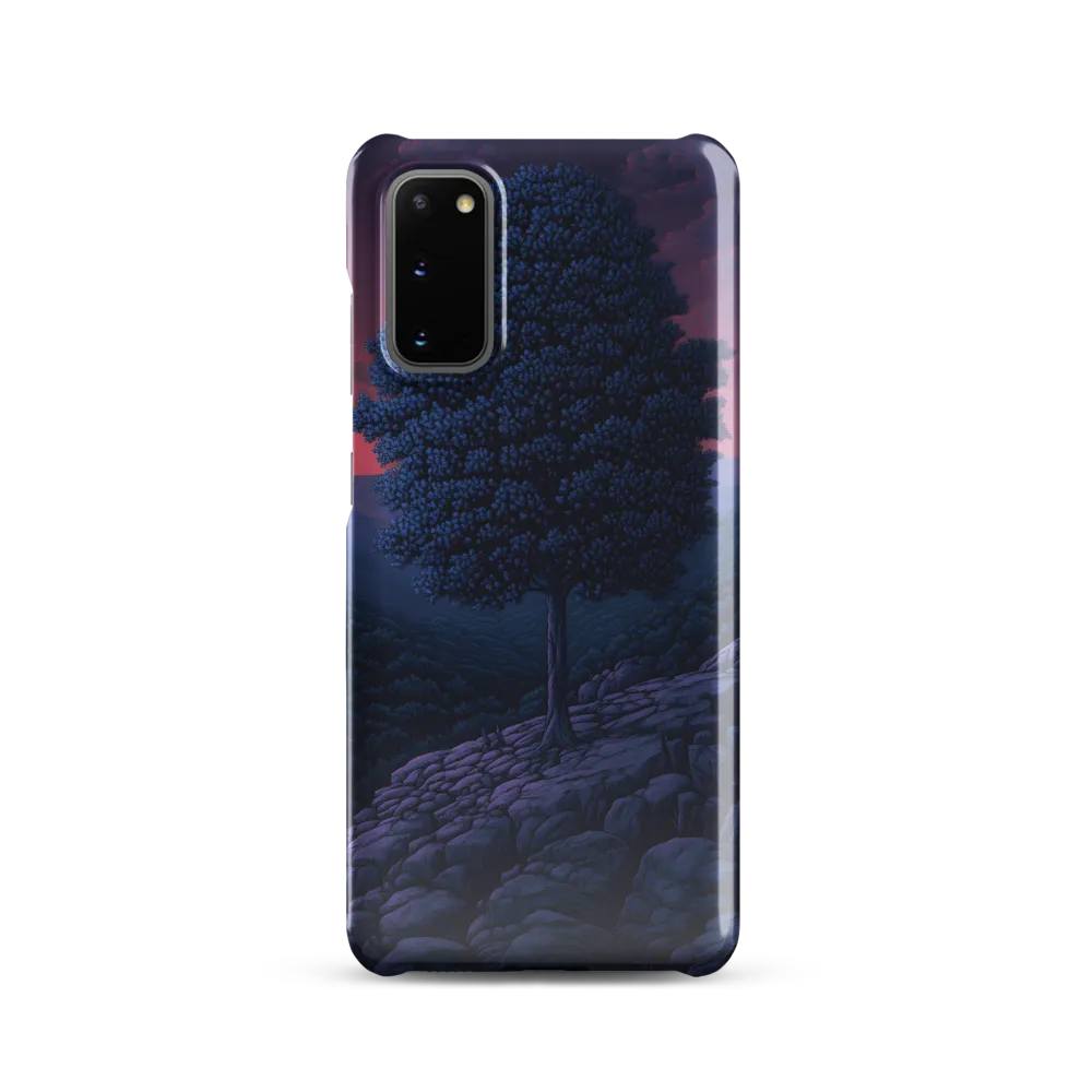 Solitary Sentinel: A Tree at Dusk
