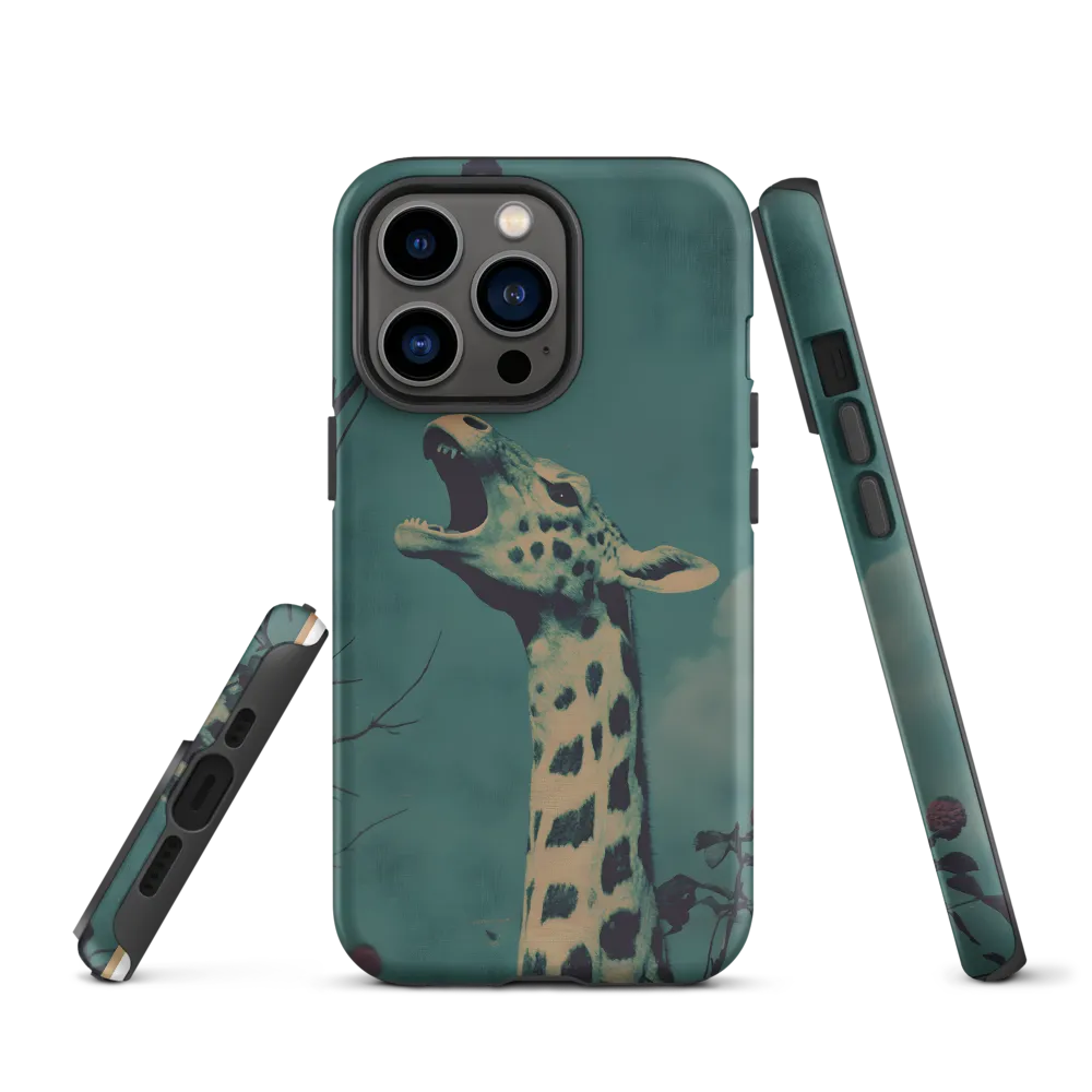 Whispers of the Tall: A Surreal Giraffe Encounter