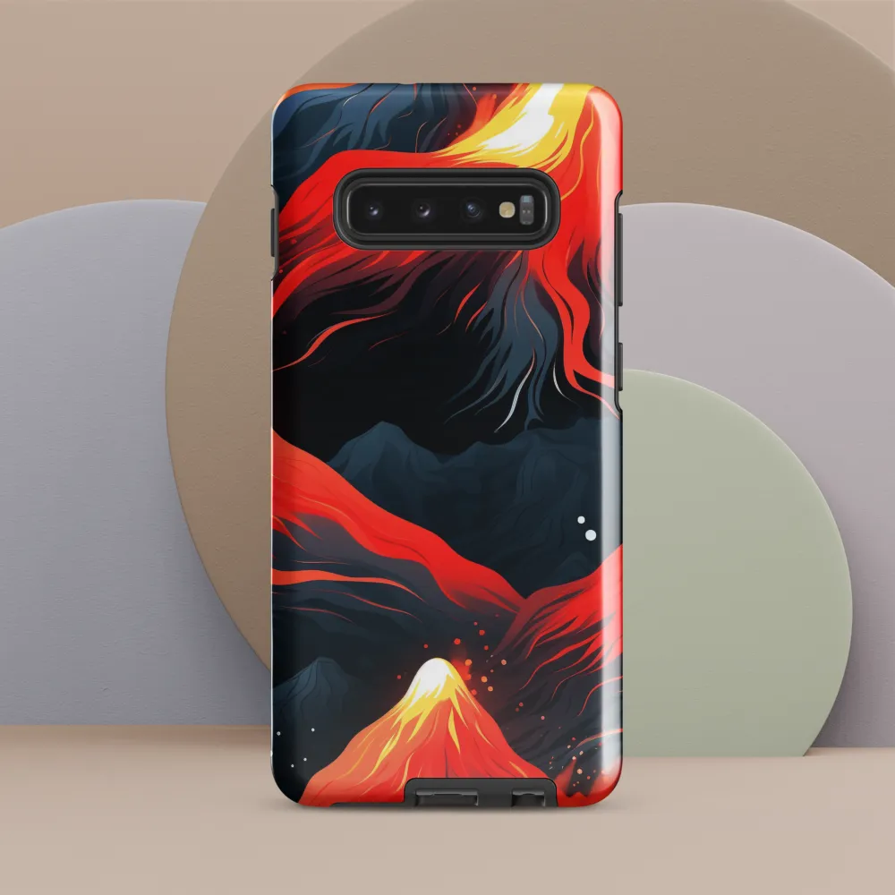 Eruption of Colors | Phone Case |  S10 Plus | Tough Case | Glossy