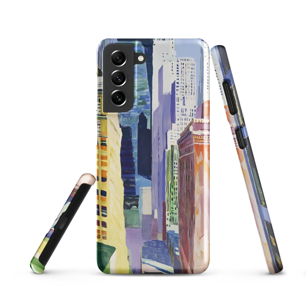 Urban Symphony in Color | Phone Case |  S21 | Snap Case | Glossy