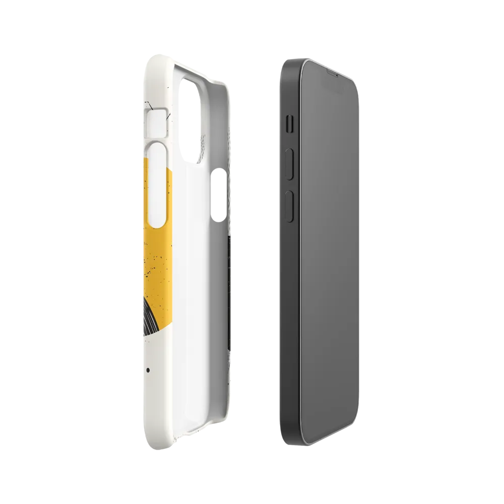 Dynamic Harmony in Black and Yellow