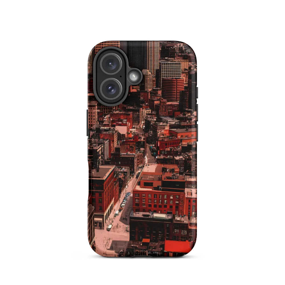 Urban Mosaic: Aerial Perspective | Phone Case |  16 | Tough Case | Matte