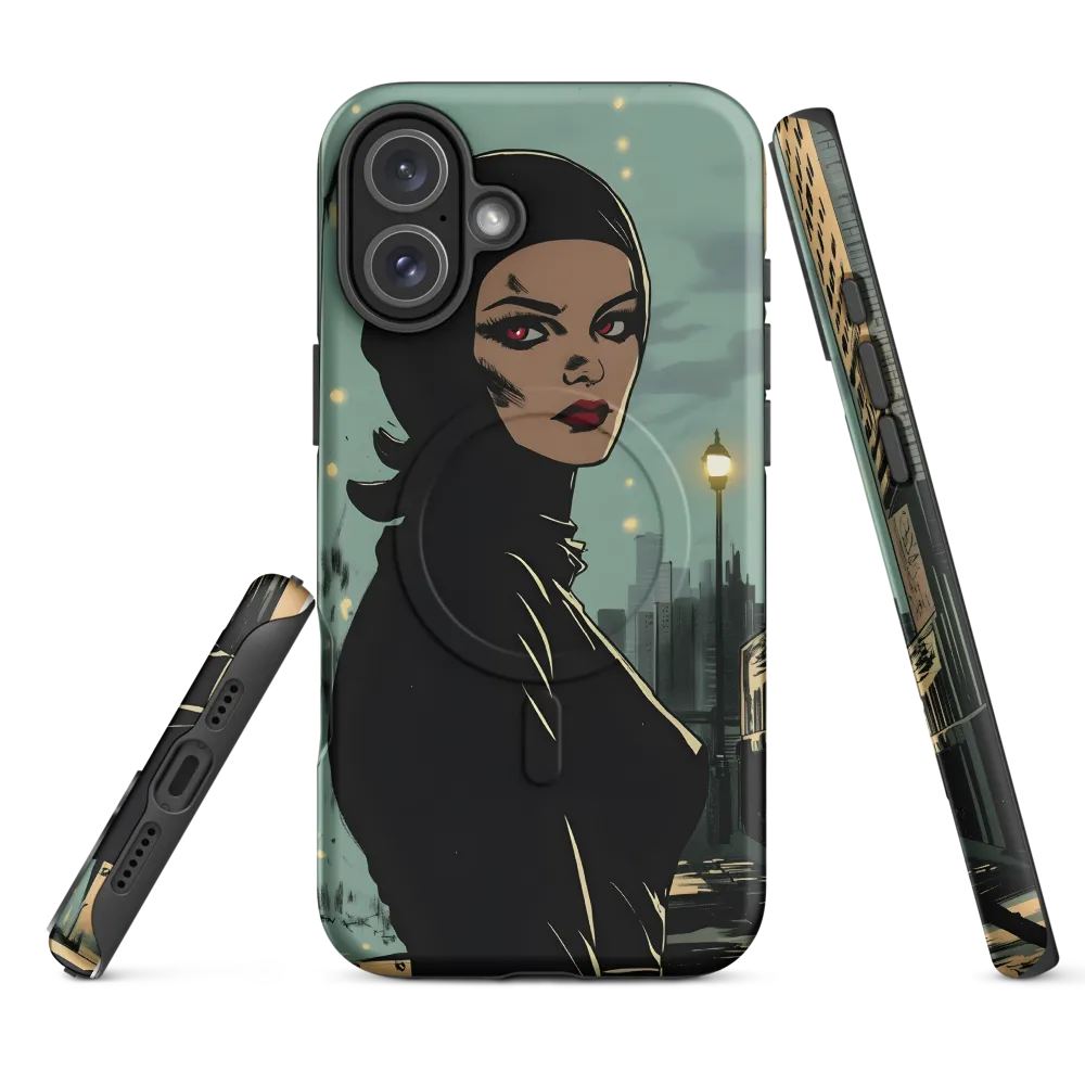 Shadows of Intrigue | Phone Case |  16 Plus | MagSafe® Tough Case | Matte