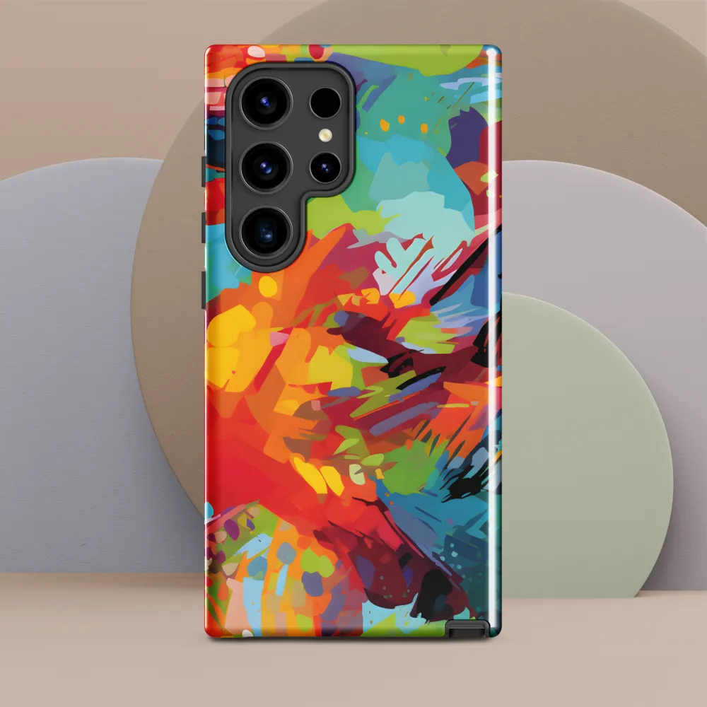 Colorful Lizard: An Abstract Adventure