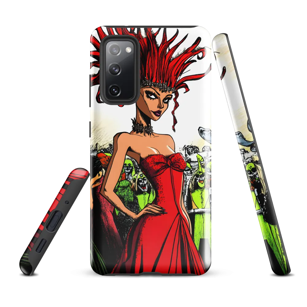 Fiery Elegance: A Fashion Statement
