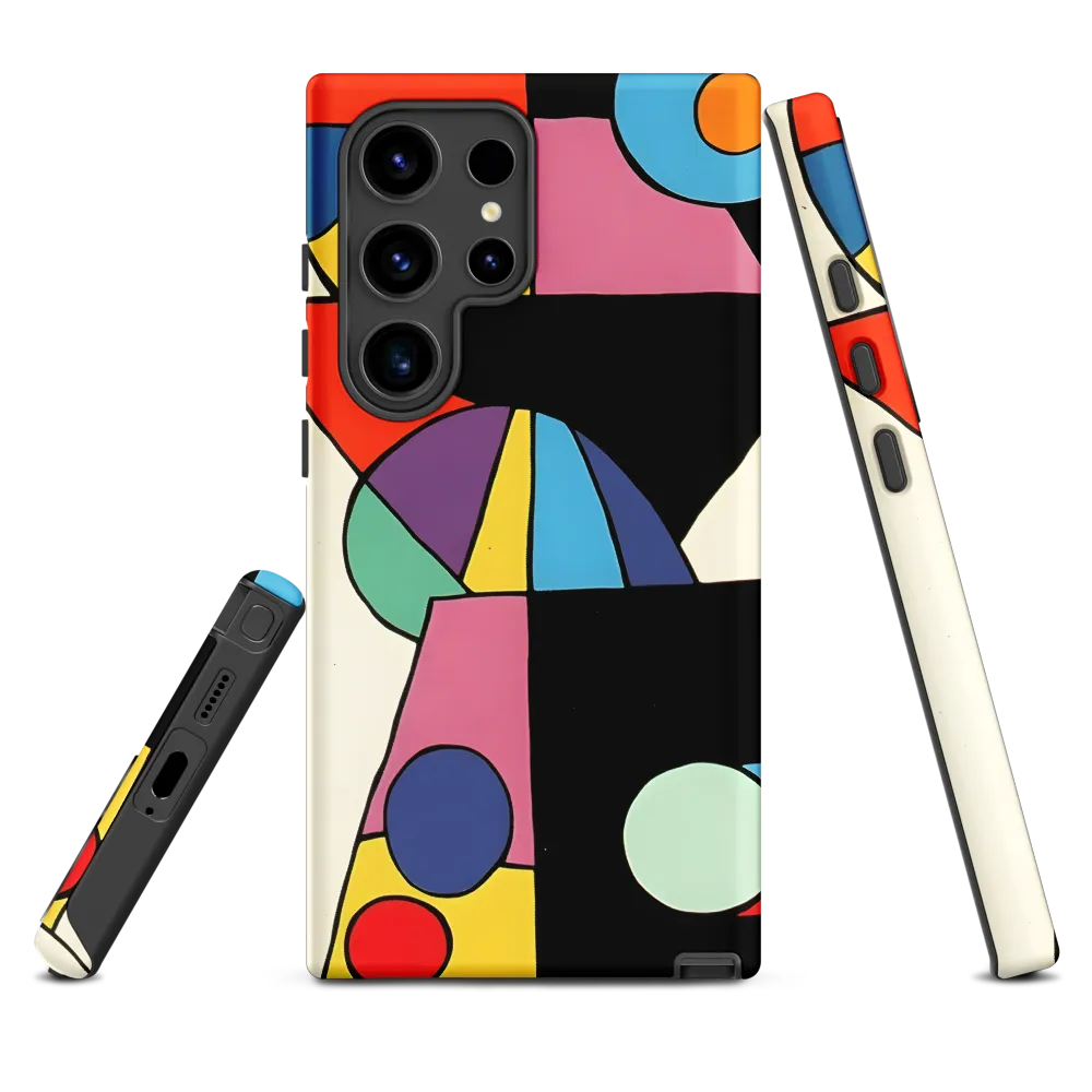 The Play of Shapes | Phone Case |  S24 Ultra | Tough Case | Matte