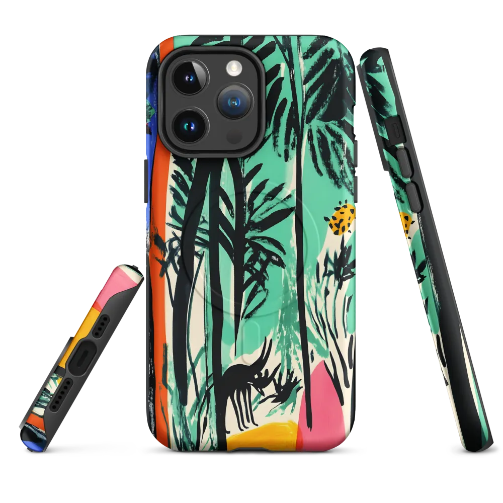Whispers of the Jungle | Phone Case |  14 Pro Max | MagSafe® Tough Case | Matte