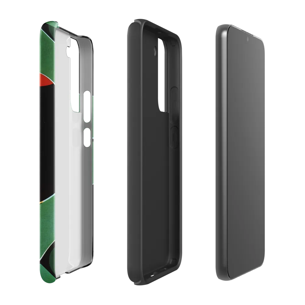 Modular Green Panels with Red Discs