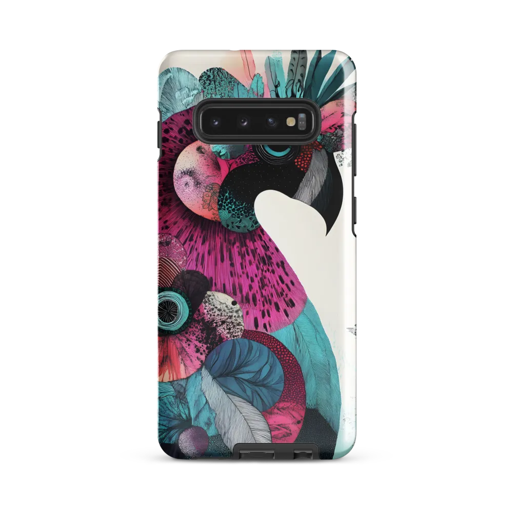 Vibrant Flamingo | Phone Case |  S10 Plus | Tough Case | Glossy