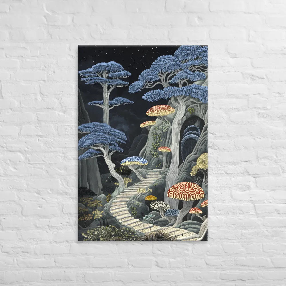 Mushroom Dreamscape | Canvas | 32″×48″