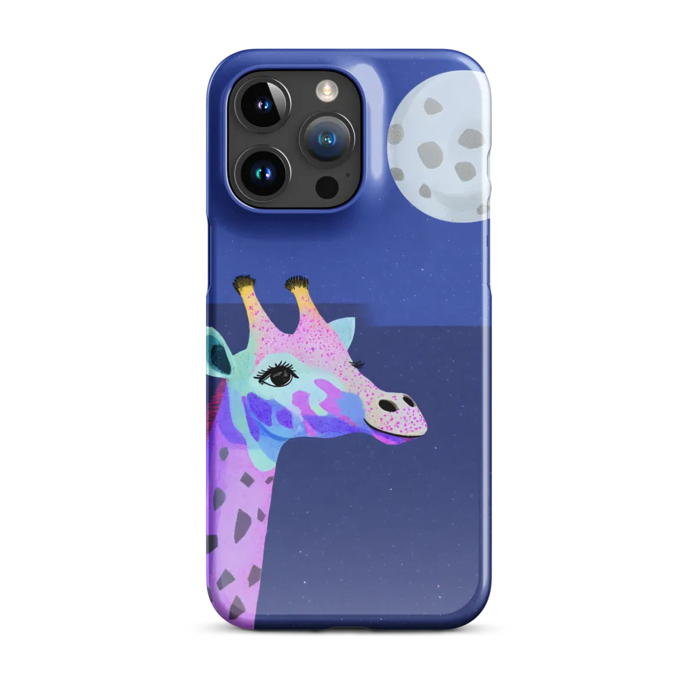 Whimsical Giraffe Under the Stars