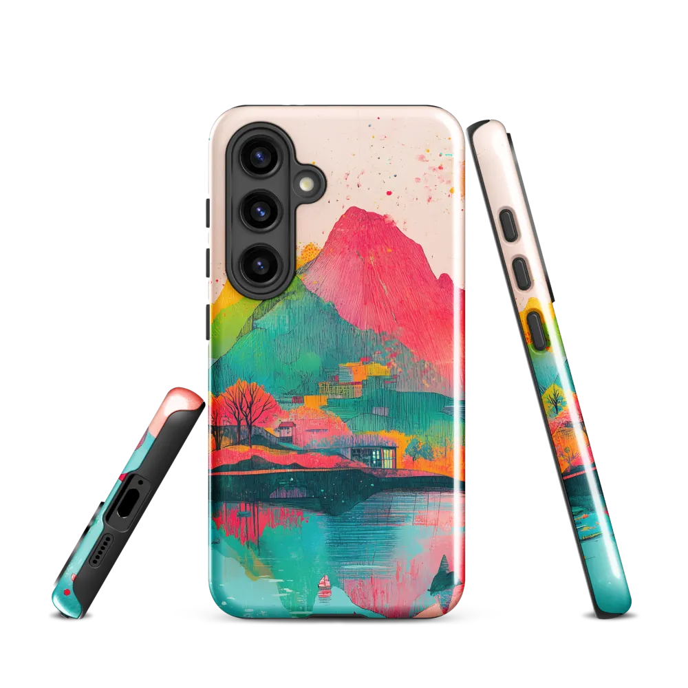 Vibrant Serenity: A Surreal Landscape