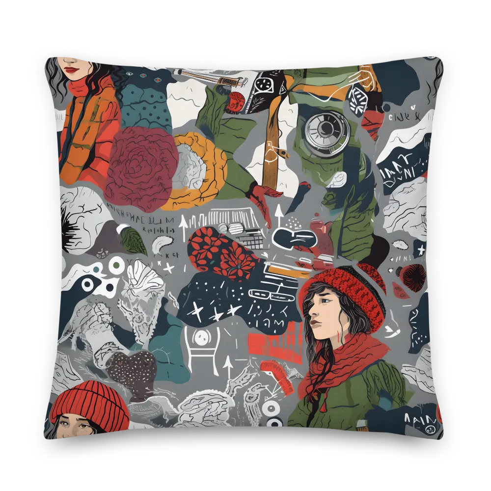 Enigmatic Whispers of Nature | Pillow | 22″×22″