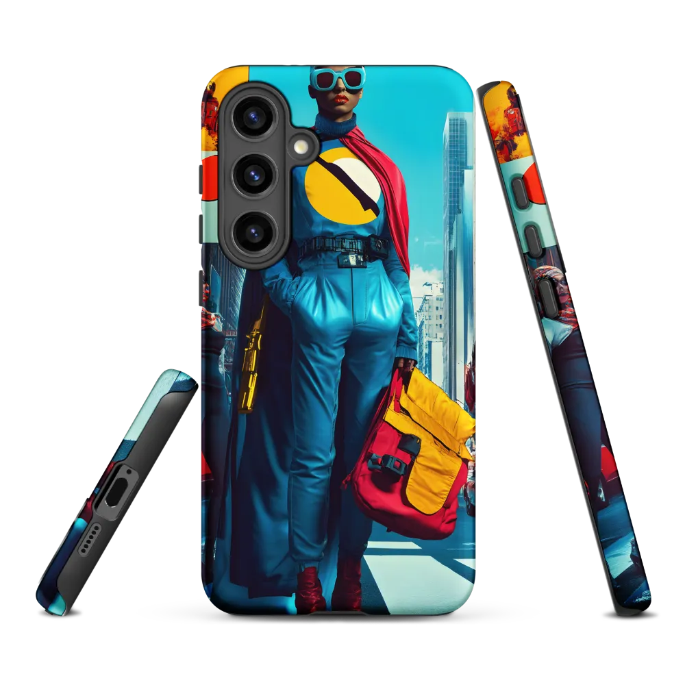 Urban Power: A Superhero's Stance