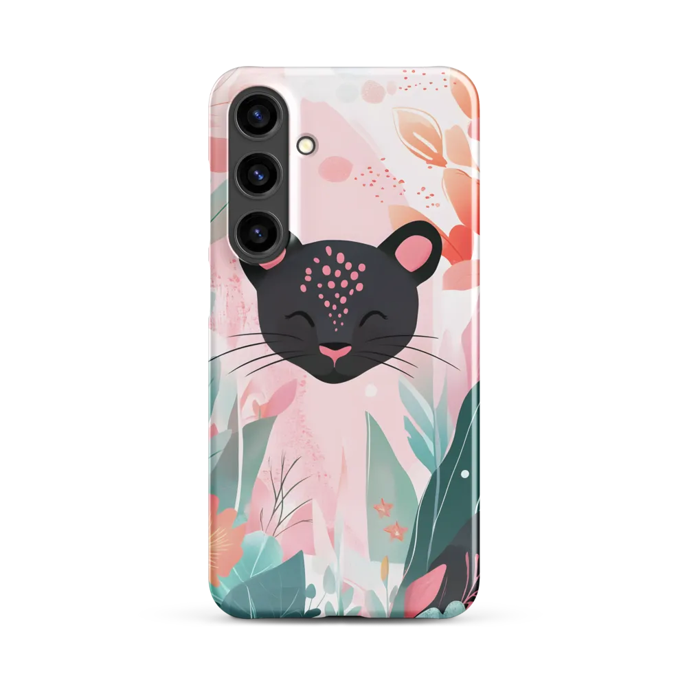 Whimsical Panther in Bloom