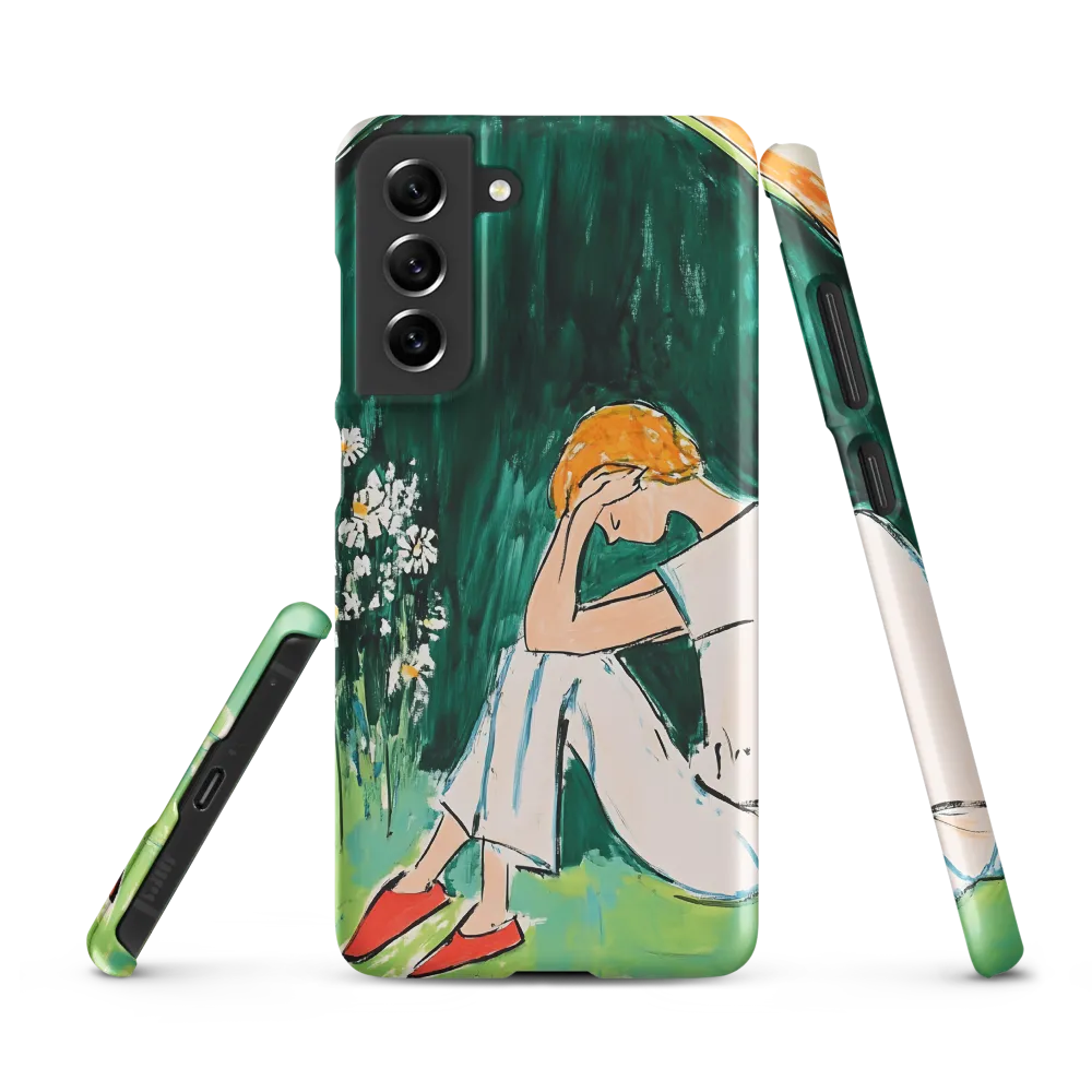 Silent Sorrow | Phone Case |  S21 FE | Snap Case | Matte