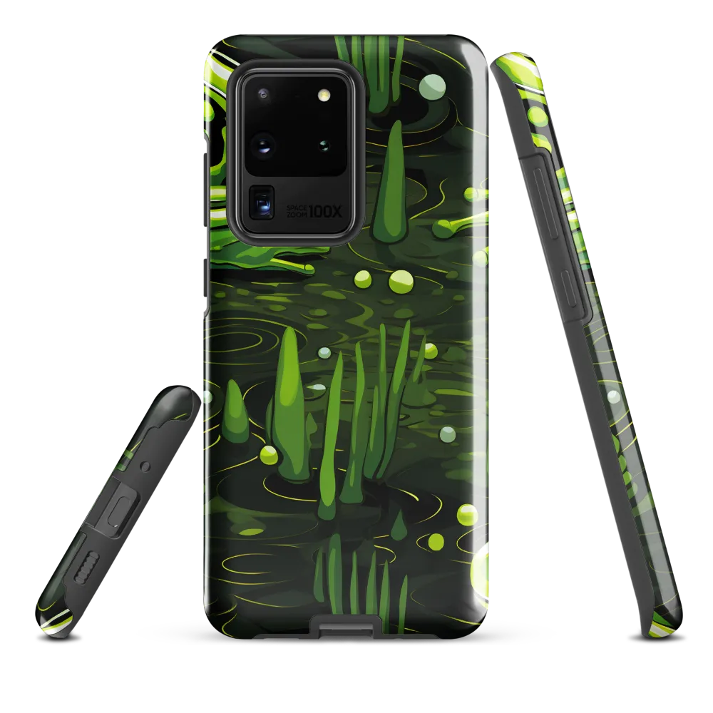Green Harmony: Life Beneath the Surface