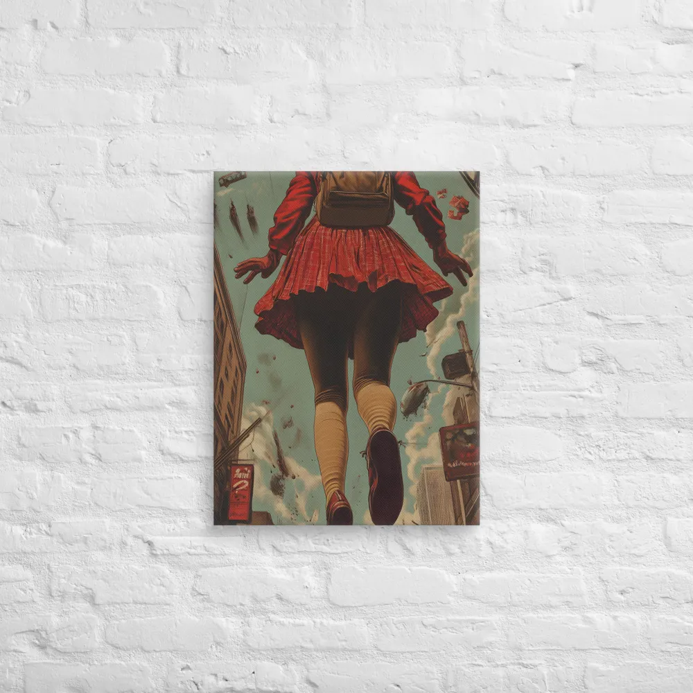 Flight of the Urban Dreamer | Canvas | 18″×24″