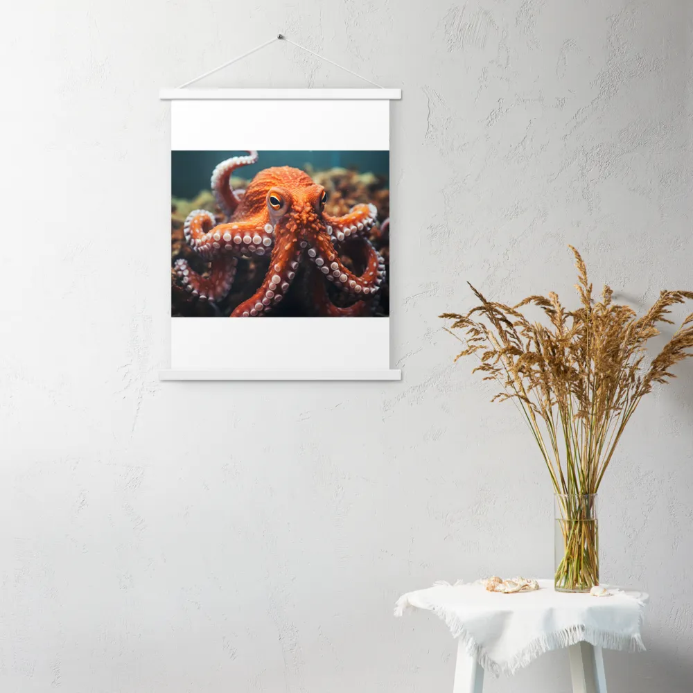 Curious Depths | Poster With White Wood Hanger | 18″×24″