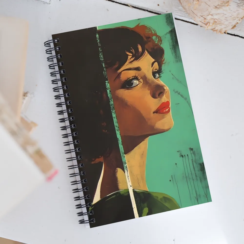 Mysterious Allure | Spiral Notebook