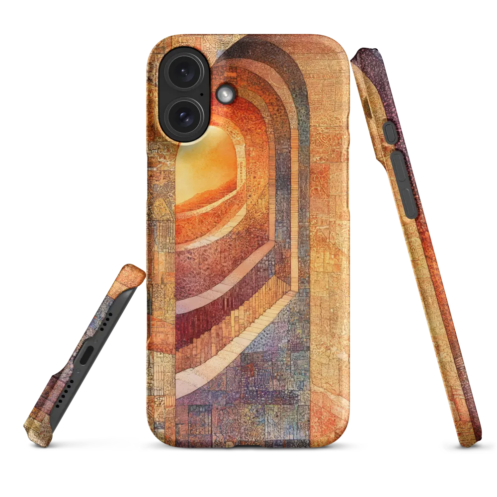 The Journey Through Shadows | Phone Case |  16 Plus | Snap Case | Matte