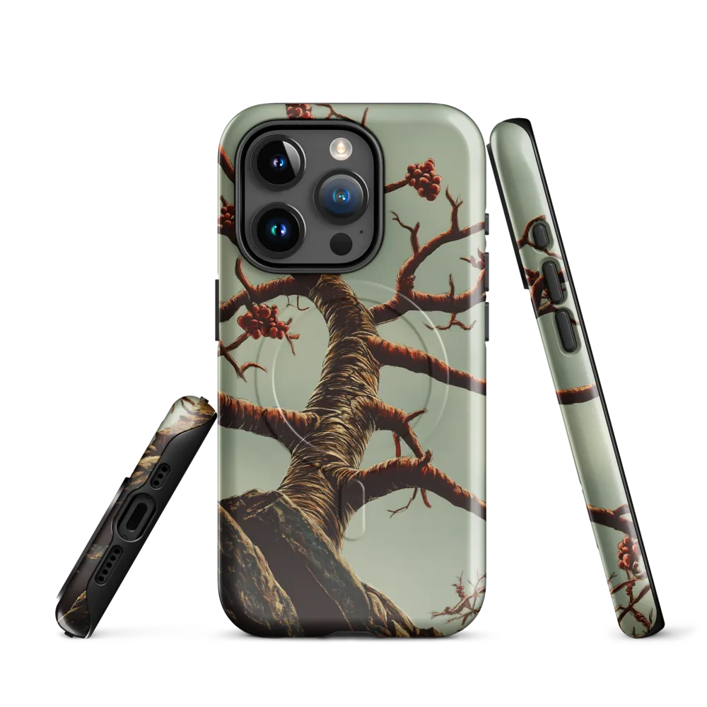 Resilient Reverie: The Enchanted Tree | Phone Case |  15 Pro | MagSafe® Tough Case | Glossy